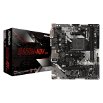 ASRock B450M-HDV R4.0 Micro ATX Motherboard AM4 B450 SATA 6Gb/s Bios Ryzen 5000