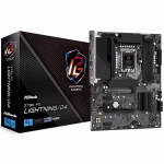 ASRock Z790 PG LIGHTNING/D4 Intel LGA1700 ATX Mainboard , 4 slots DDR4, PCIE 5.0 x16, HDMI 2.1port 2.5Gb, Quad M.2 slots 7.1