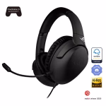 ASUS ROG Strix Go Core BLACK Gaming Headset 3.5mm Over-Ear Headphones PC Mac Switch PS4 Black