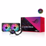 ASUS ROG Strix LC II 280 BLACK ARGB LGA1700 AM5 / WR8 Liquid CPU Cooler 280mm Radiator ROG-Strix-LC-II-280-ARGB