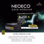 Antec NeoECO 850w NE850G M White 80+ Gold Certified Full Modular Japanese Cap Zero RPM
