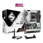 Asrock X670E Steel Legend, WIFI AM5 DDR5 Ryzen 7000 Series ATX PCIE 5.0