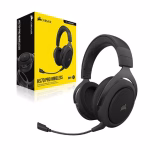 Audífonos Corsair HS70 PRO WIRELESS USB carbon con sonido envolvente CA-9011211-NA