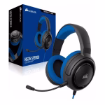 Corsair HS35 Headset Azul/Negro Gaming Cableado Stereo w/Microphone Blue CA-9011196-NA