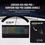 Corsair K55 RGB Pro + Harpoon RGB Pro CH-9226865-SP