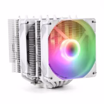 Cpu Cooler AIRFLOW 622 WHITE ARGB Doble Torre 6 Heatpipes AMD AM5, AM4 LGA 1700 1851 115x up to 240w