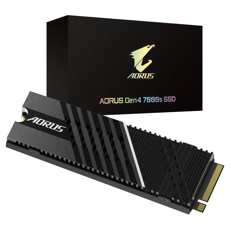 GIGABYTE AORUS Gen4 7000s M.2 2280 1TB PCI-Express 4.0 x4, NVMe 1.4 3D TLC Internal Solid State Drive (SSD) GP-AG70S1TB GIGABYTE AORUS Gen4 7000s M.2 2280 1TB PCI-Express 4.0 x4, NVMe 1.4 3D TLC Internal Solid State Drive (SSD) GP-AG70S1TB - Imagen 1