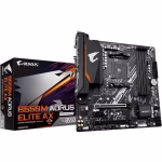 GIGABYTE B550M AORUS ELITE AX (rev 1.3) AM4 Ryzen 5000 Micro-ATX M.2, SATA 6Gb/s USB 3.2 Realtek GbE LAN PCIe 4.0