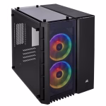 Gabinete CORSAIR 280X BLACK Micro ATX cristal templado 2 fans incluidos CC-9011135-WW
