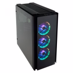Gabinete CORSAIR Obsidian Series 500D RGB SE Premium Black Mid Tower 3 Fans incluídos CC-9011139-WW