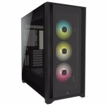 Gabinete CORSAIR iCUE 5000X RGB Tempered Glass Black 3 Fans incluidos CC-9011212-WW