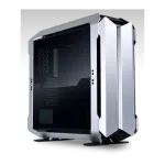 LIAN LI Odyssey X Silver Tempered Glass Ambos Lados Aluminum Full Tower Case - TR-01A