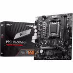 MSI PRO B650M-B AMD AM5 mATX Ryzen 9000 DDR5 PCIe 4.0 M.2 Gen4 2.5G LAN