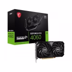 MSI Ventus GeForce RTX 4060 8GB GDDR6 PCI Express 4.0 x8 ATX Video Card RTX 4060 VENTUS 2X BLACK 8G OC