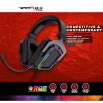Patriot Viper V380 USB 7.1 Virtual Surround Circumaural PC Gaming Headset RGB