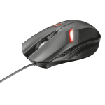 TRUST ZIVA GAMING MOUSE USB 6 BOTONES SENSOR OPTICO 2000 dpi