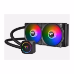 Thermaltake TH240 ARGB Sync Black Edition Intel LGA1700 Cooler Ready AMD AIO Liquid Cooling 240mm CPU Cooler 4713227529648