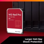Western Digital 12TB WD Red Pro NAS HDD 7200 RPM SATA 6 Gb/s 256 MB Cache, 3.5" WD121KFBX