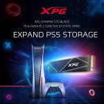 XPG 1TB GAMMIX S70 Blade PCIe Gen4 M.2 2280 Playstation 5 SSD Up to 7,400 MB/s (AGAMMIXS70B-1T-CS)