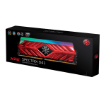 XPG SPECTRIX 8GB 3200mhz DDR4 D41 RGB disipador Rojo