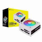CORSAIR CX550F Blanca RGB 550W 80 PLUS Bronze Full Modular ATX CP-9020225-NA