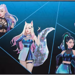 Mouse Pad Gamer Logitech G840, XL, Edición KDA League of Legends, 40x90 cm